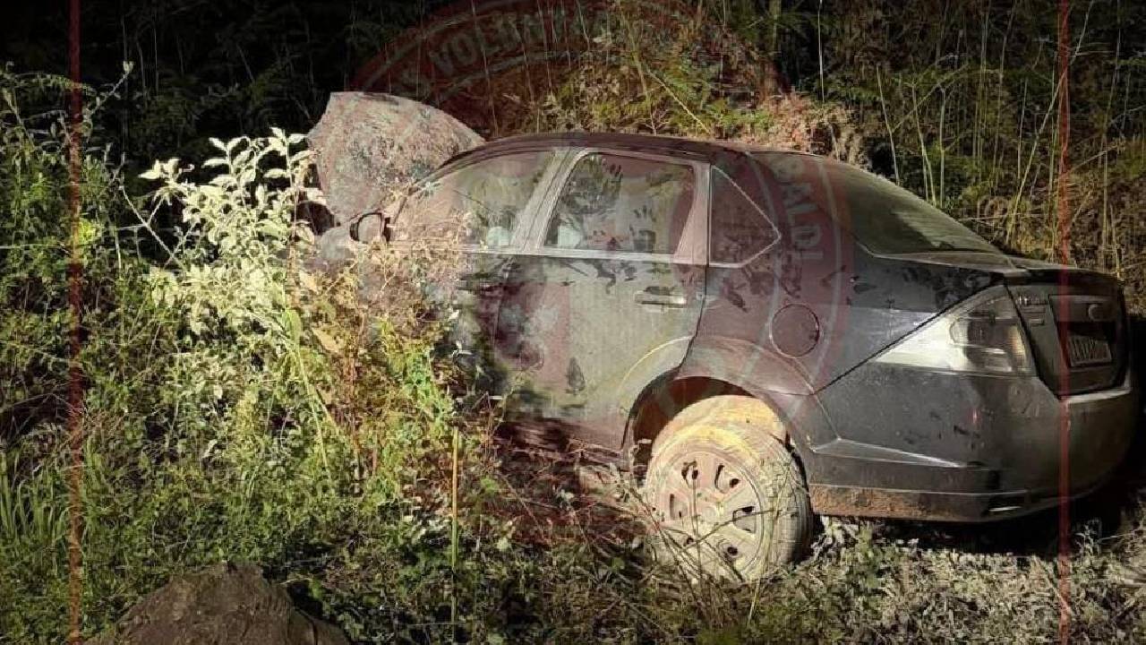 Acidente na RSC-453 deixa duas pessoas hospitalizadas em Garibaldi