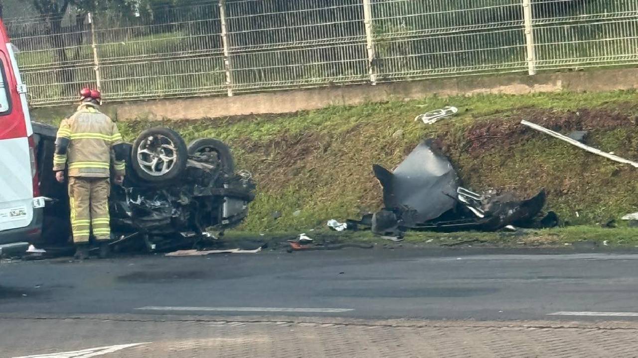 Acidente no Vale dos Vinhedos deixa duas pessoas feridas