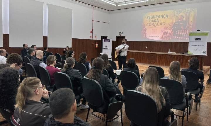 Cooperativa Garibaldi realiza Sipat com série de palestras e valorização das pessoas
