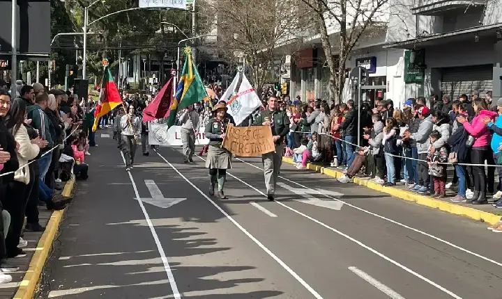 Desfile Cívico da Pátria e Festejos Farroupilhas movimentam Bento Gonçalves