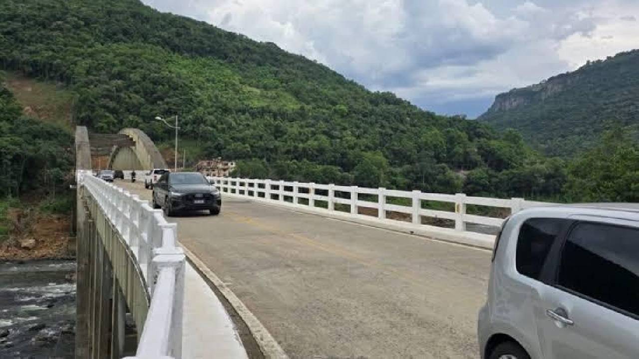 DNIT reduz período de bloqueio noturno na BR-470, na Serra das Antas