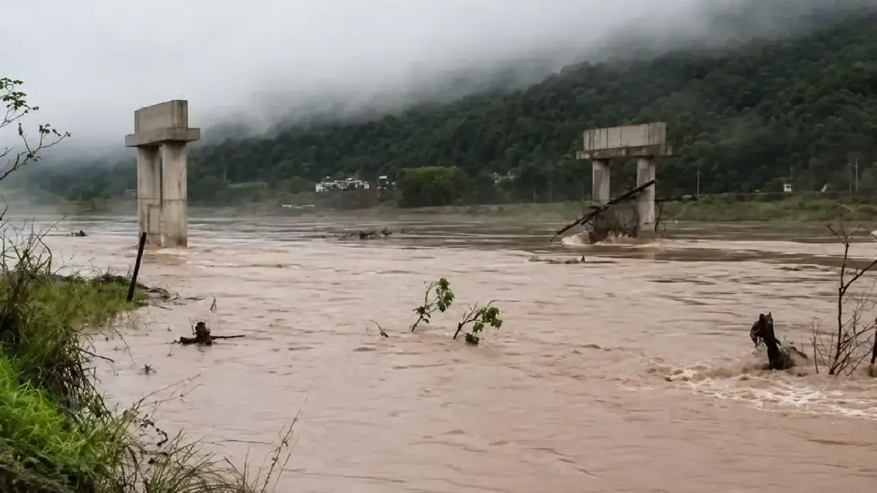 Entrega da nova Ponte de Santa Bárbara é adiada para o fim do ano