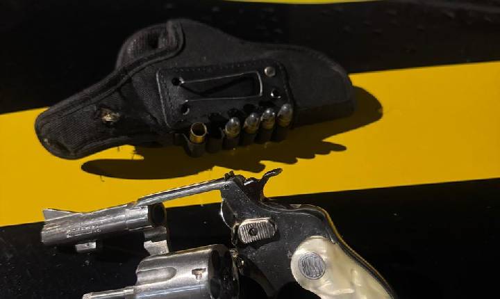 GCM prende homem por porte ilegal de arma de fogo em Bento