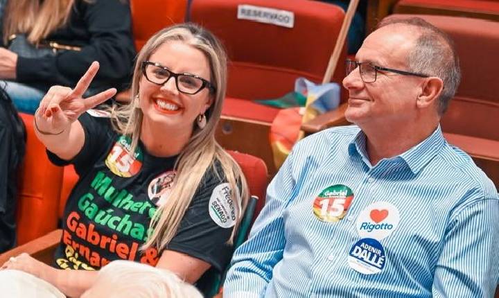 MDB oficializa candidaturas de Bruna Marin e Adenir Dallé