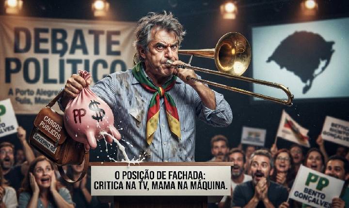 O jogo duplo de um partido no RS