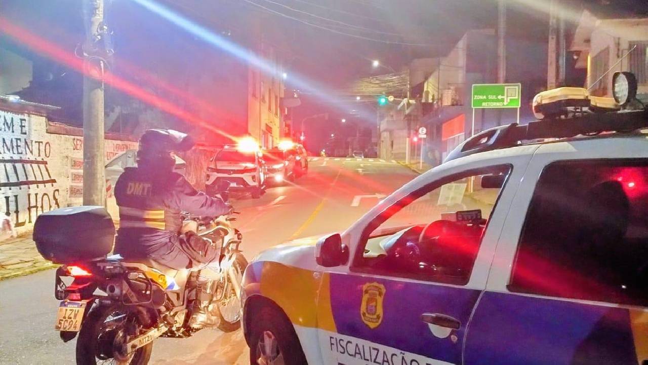 Operação Balada Segura fiscaliza trânsito e reforça a prevenção em Bento