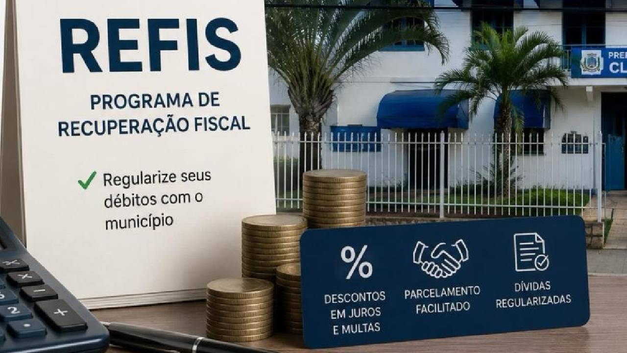 REFIS 2026: Prefeitura de Bento facilita regularização de débitos