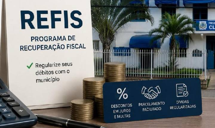 REFIS 2026: Prefeitura de Bento facilita regularização de débitos
