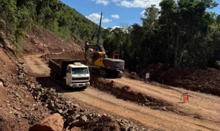 Requalificação da ERS-437 avança na Serra