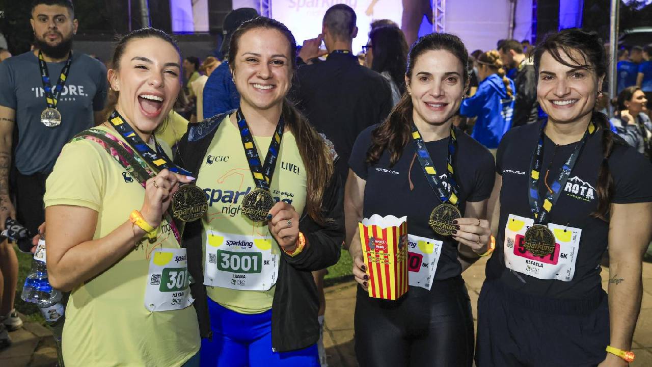 Sparkling Night Run transforma Bento em circuito de esporte e celebração
