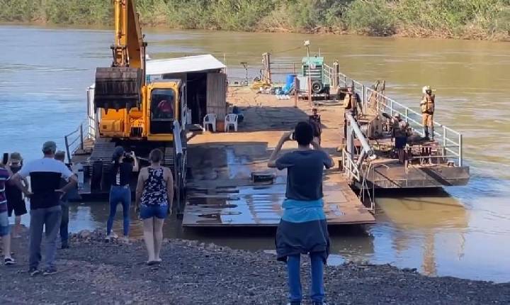 Travessia de balsa entre Santa Tereza e São Valentim do Sul é suspensa