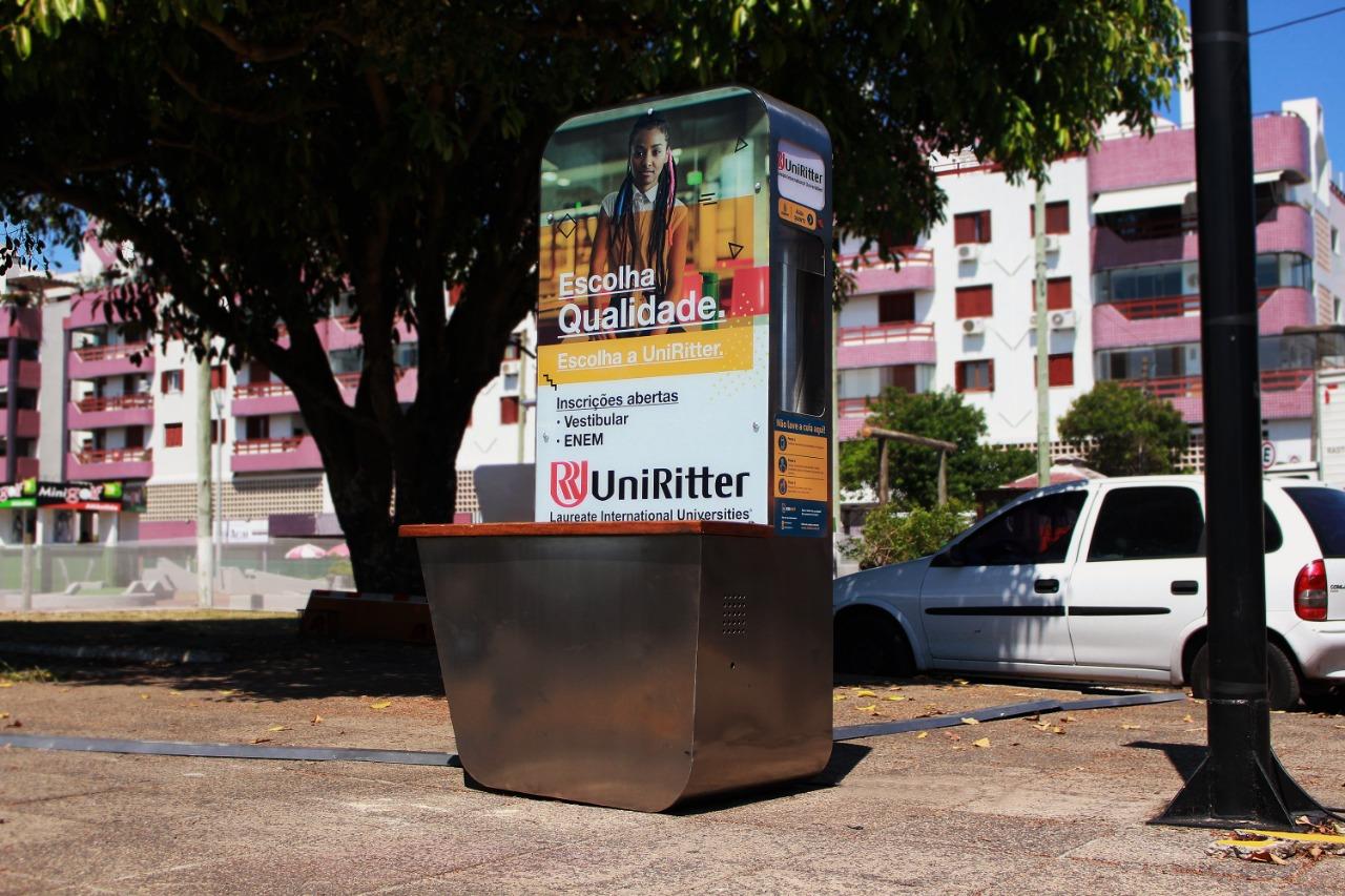 Praia de Atlântida ganha ponto gratuito de água potável à beira mar