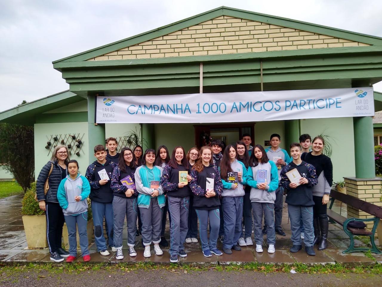 Projeto leva universo da literatura a entidades assistenciais de Bento Gonçalves