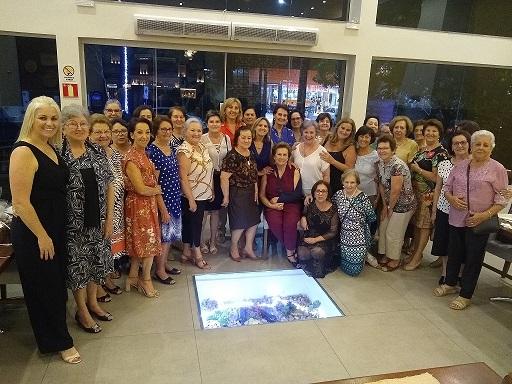 Departamento de Voluntariado do Hospital Tacchini presta conta de suas ações em jantar de integração