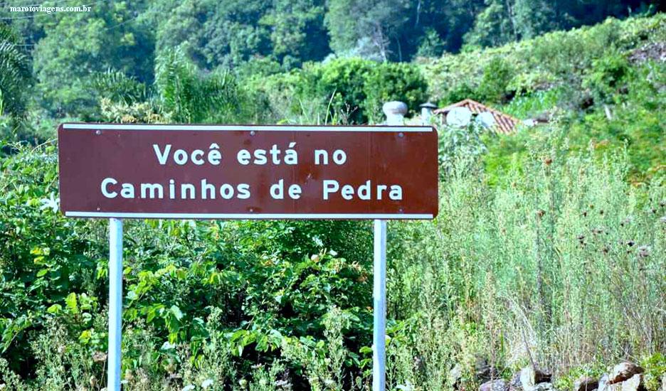 Trecho dos Caminhos de Pedra, no interior de Bento, será pavimentado