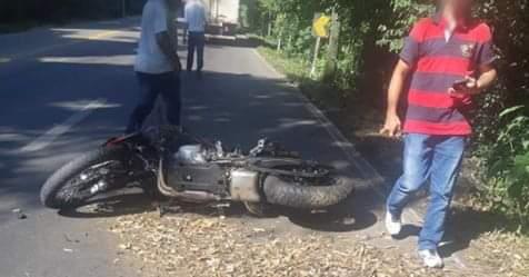 Acidente deixa motociclista gravemente ferido na Serra das Antas na BR-470