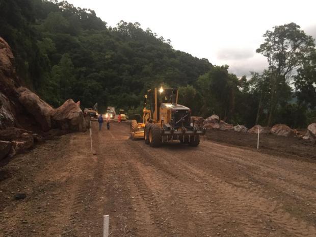 Daer reafirma liberação de duas faixas da ERS-122 nesta terça