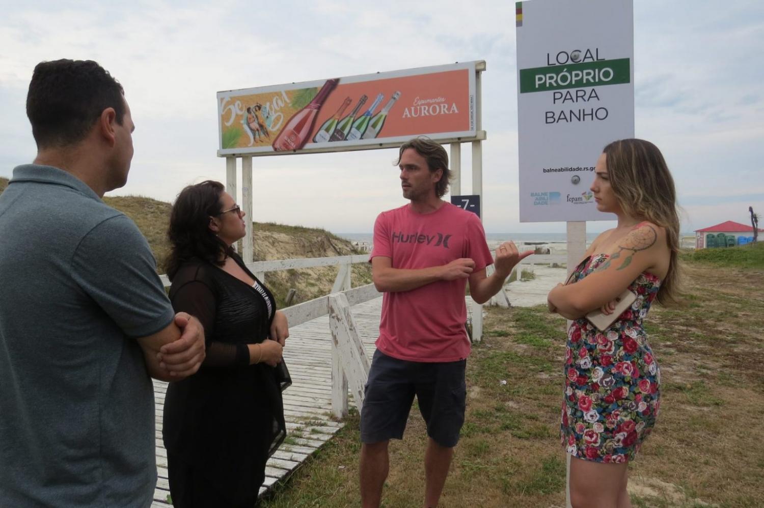 Fepam divulga novo boletim com a situação de praias e balneários do RS