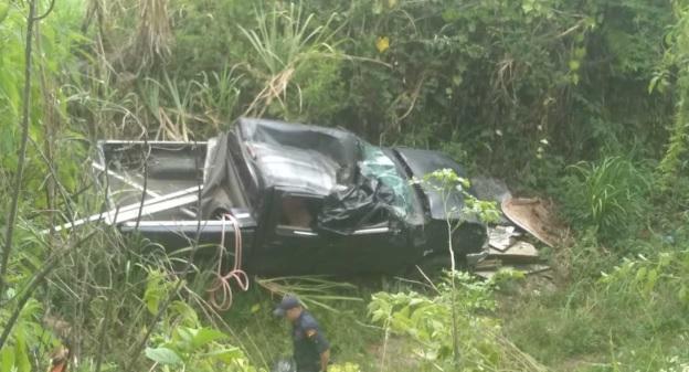 Homem morre após capotar caminhonete em Bento