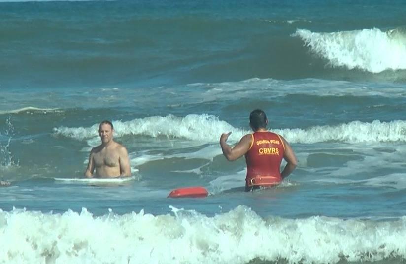 Número de salvamentos aumentou devido às condições do mar nos últimos dias, no litoral gaúcho