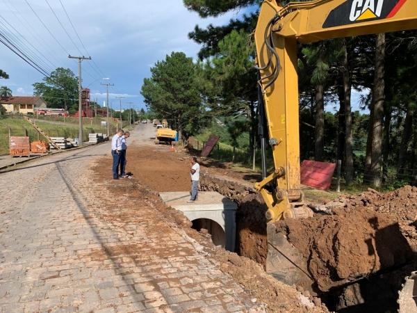 Obras da Joana Guindani Tonello seguem em andamento em Bento