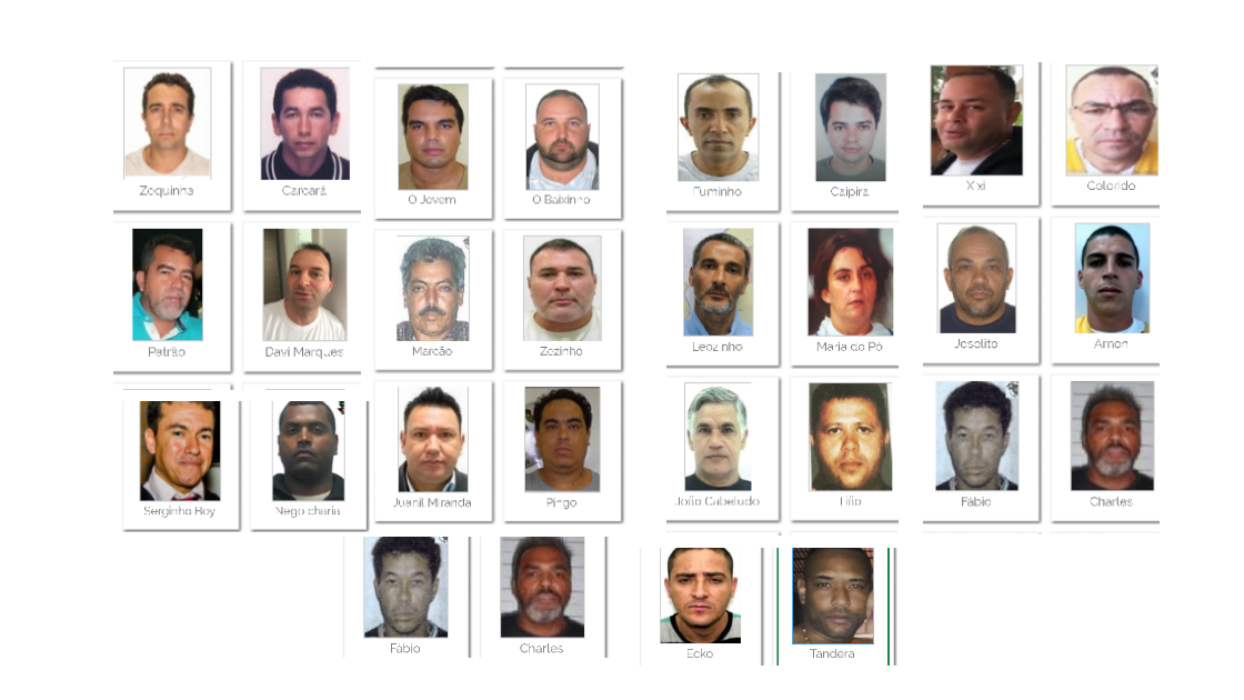 Veja quem são os 26 criminosos mais procurados