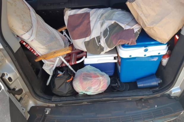 Argentino é flagrado trasportando crianças no porta-malas de carro em Vacaria