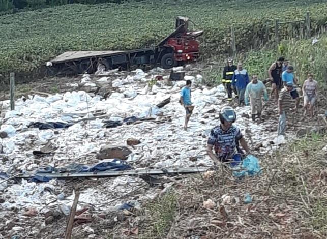 Caminhoneiro morre em acidente na ERS-431, em Bento Gonçalves