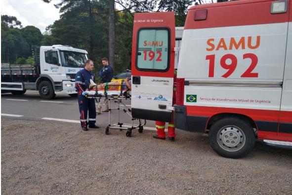 Homem é atropelado ao tentar atravessar BR-470, em Garibaldi