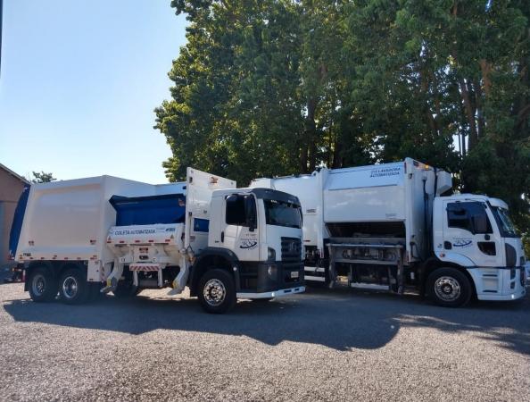Bento Gonçalves ganha caminhões automatizados para coleta de resíduos