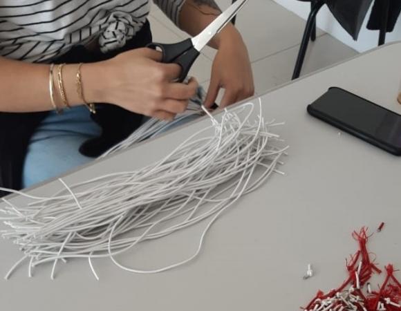 Bento já distribuiu cerca de 600 máscaras para a população