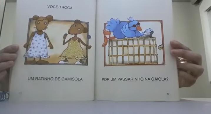 Contações de Histórias virtuais seguem até o dia 30 de abril em Bento
