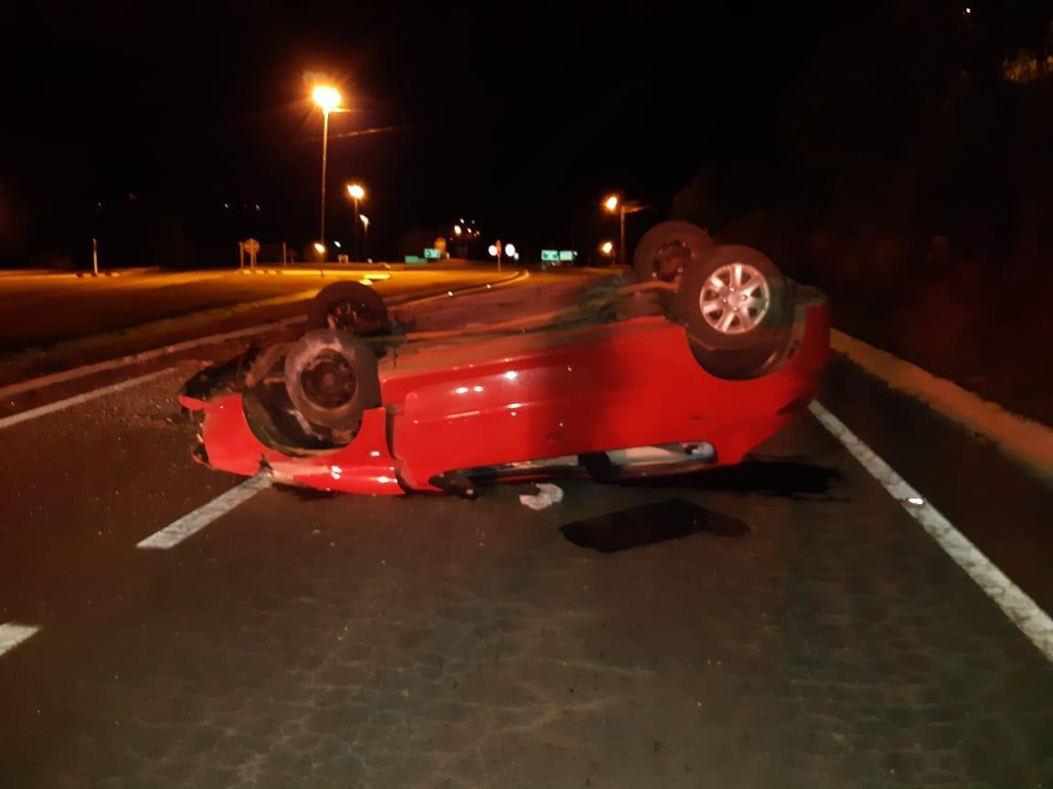 PRF prende homem embriagado envolvido em acidente na BR-470