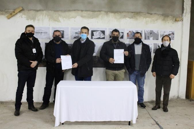 Assinada Ordem de início das obras do subsolo da Fundação Casa das Artes em Bento