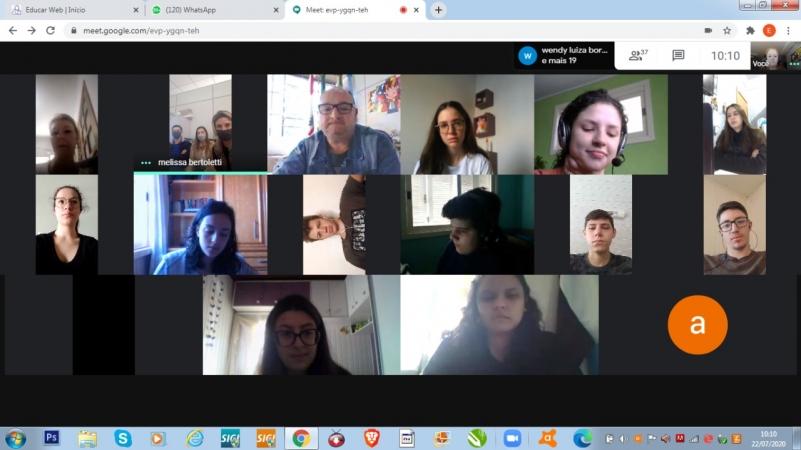 Alunos da escola Alfredo Aveline realizam atividade sobre o Plano Diretor em Bento
