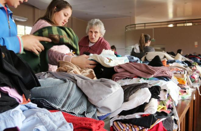 Sábado terá feirão da Campanha do Agasalho no bairro Fenachamp