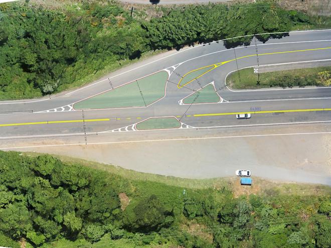 Acesso a Tamandaré recebe serviços para instalação de trevo na ligação intermunicipal entre Garibaldi e Bento