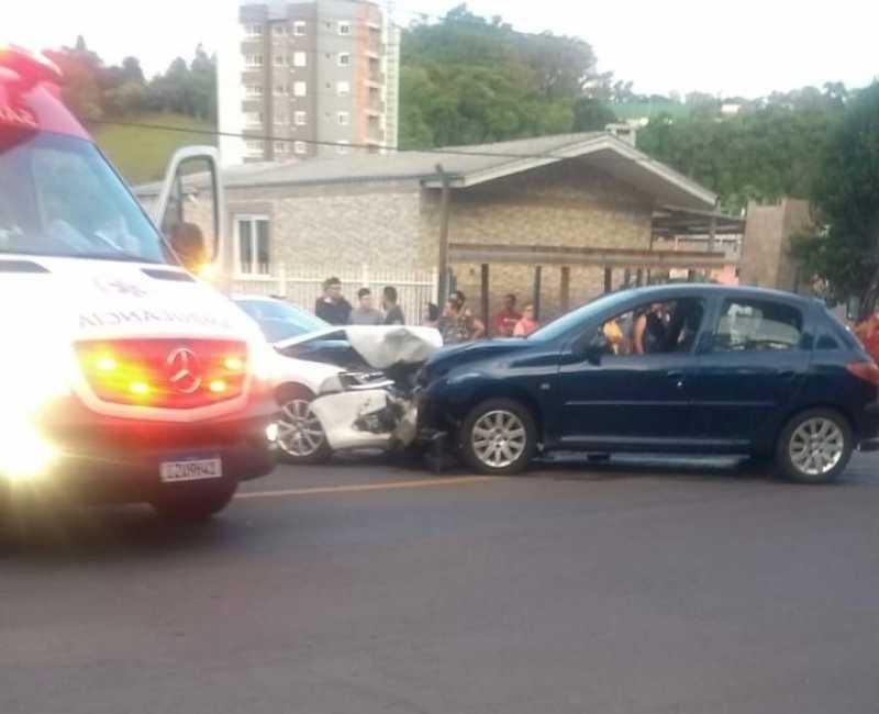 Acidente deixa quatro feridos em Bento Gonçalves
