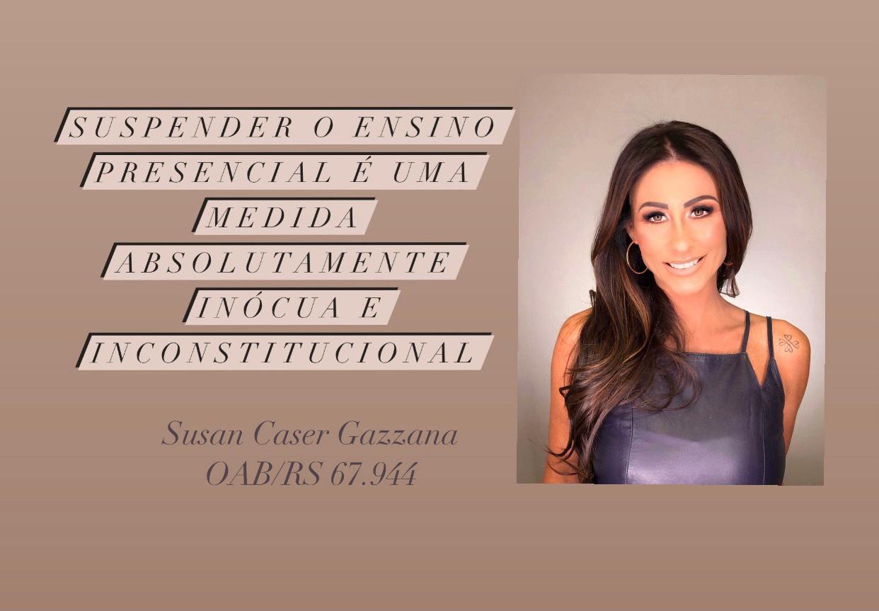 Opinião: Suspender o ensino presencial é uma medida absolutamente inócua e inconstitucional