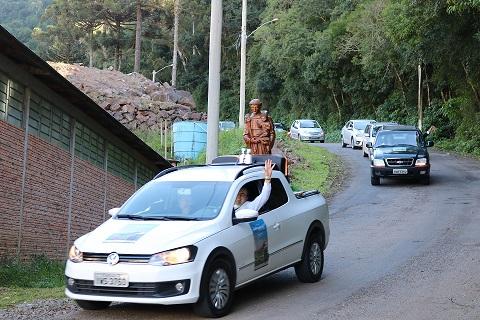 Paróquia Santo Antônio de Bento dá início ao cronograma de visitas do Padroeiro às Comunidades