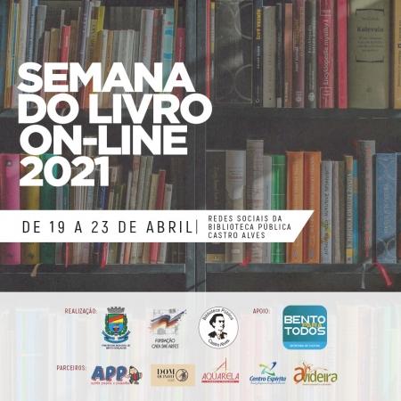 Semana do Livro On-Line divulga a sua programação