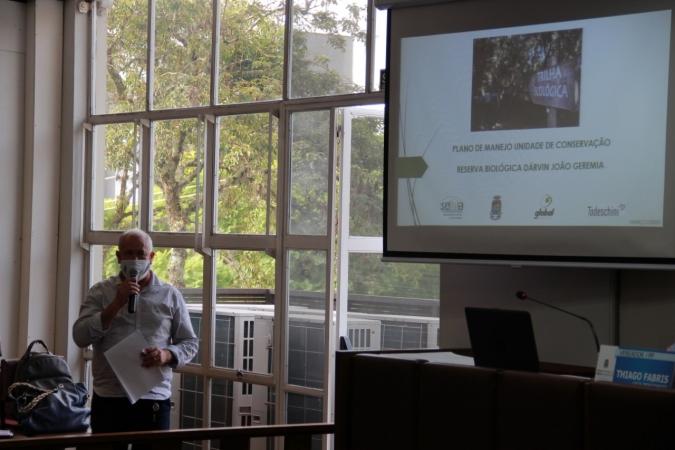SMMAM apresenta Plano de Manejo da Reserva Biológica Darvin João Geremia para vereadores