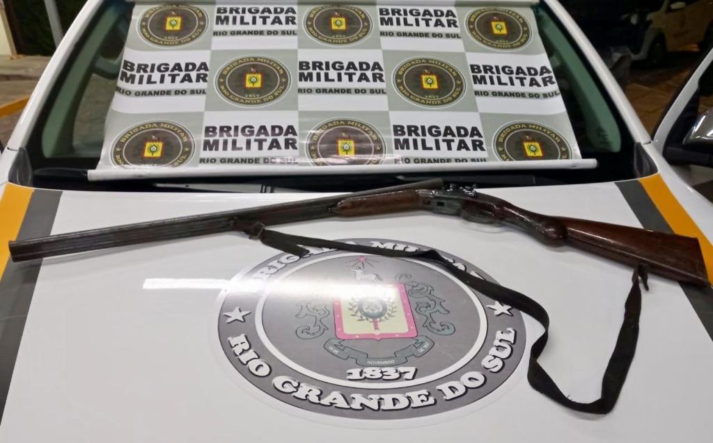 Menor é detido com arma de fogo em Veranópolis