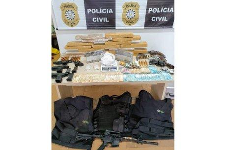 Operação Expedição da Polícia Civil prende quatro e apreende adolescente em Bento