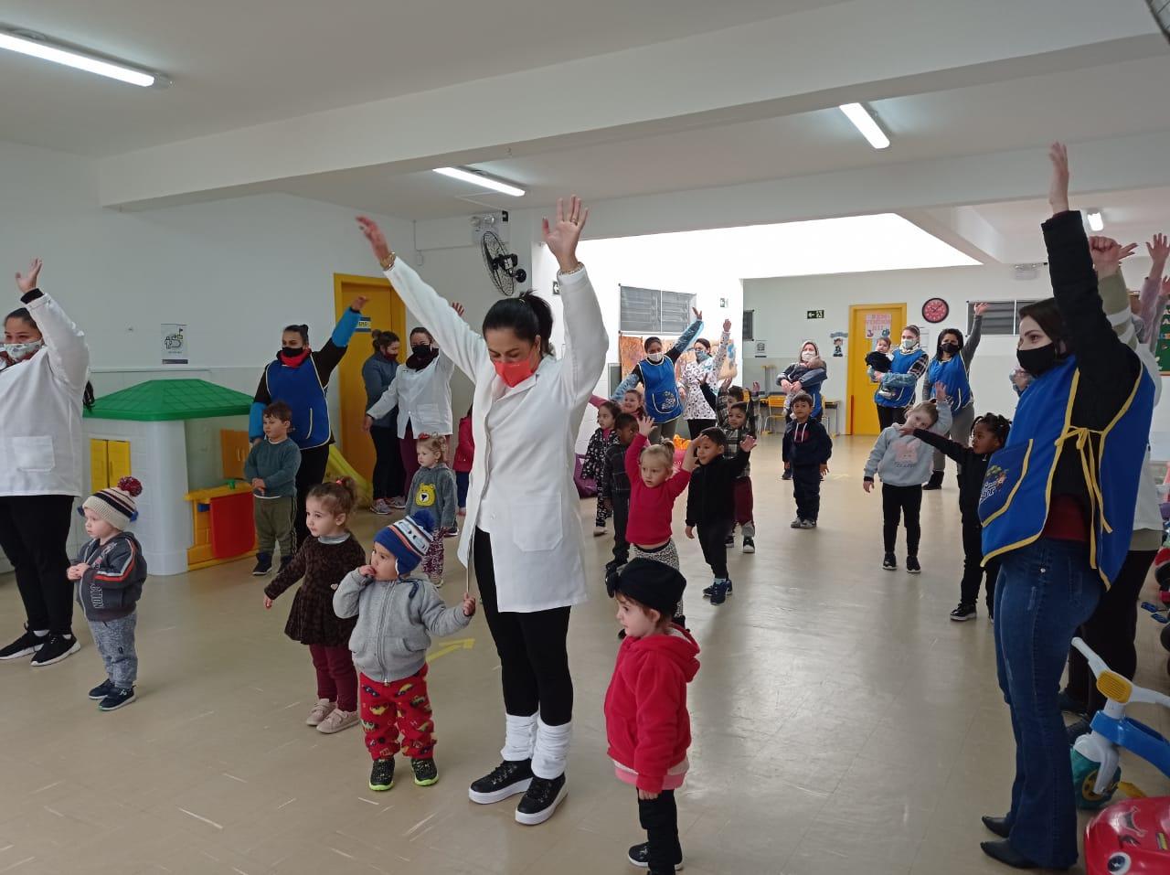 Rede Municipal de Ensino em Bento participa do Dia do Desafio