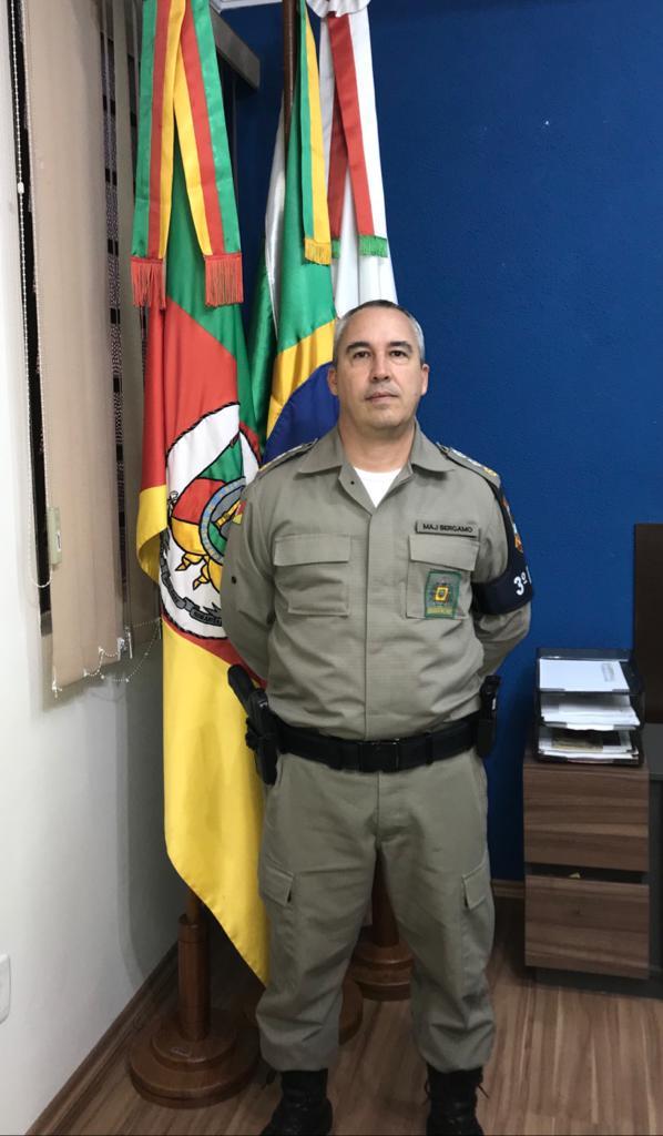 Major Bergamo é o novo subcomandante do 3º BPAT