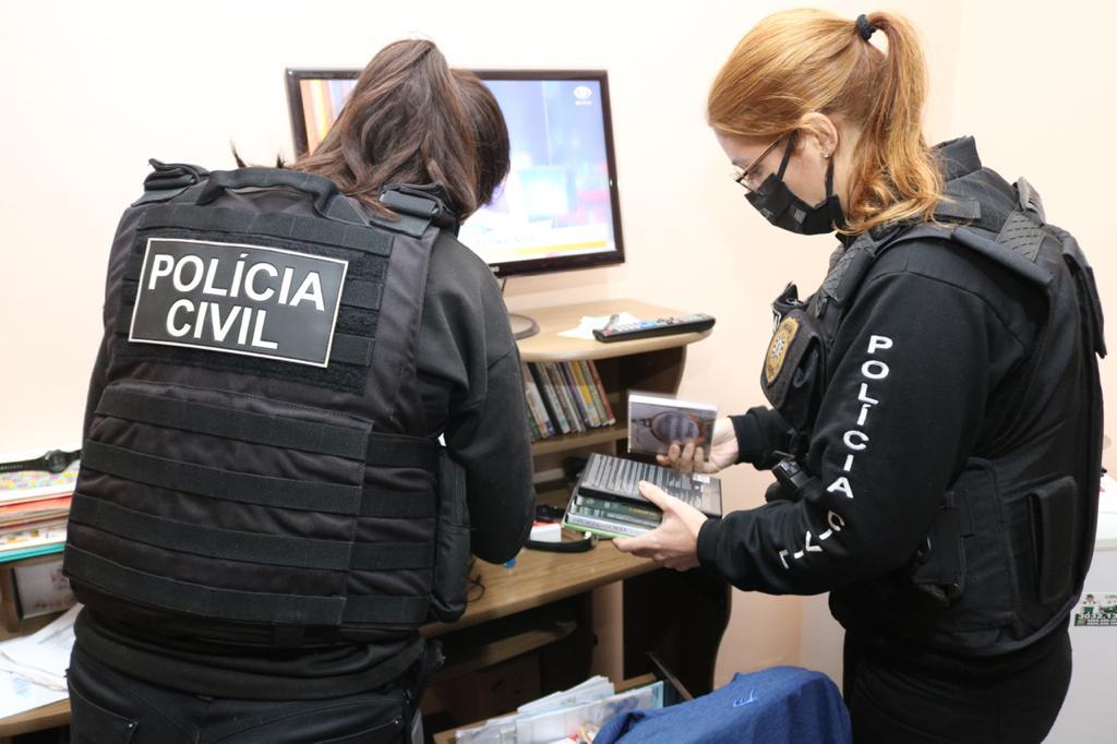 Operação contra a pornografia infantil é realizada no RS