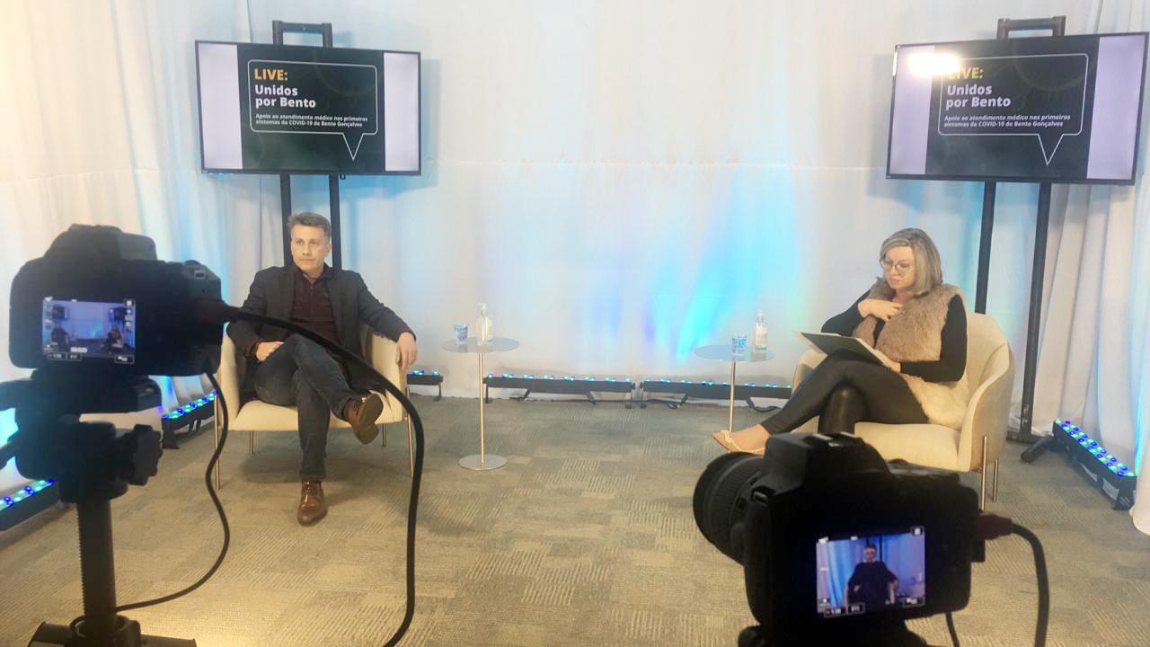 Unidos por Bento sensibiliza trabalhadores a buscar atendimento médico imediato aos primeiros sintomas da Covid-19