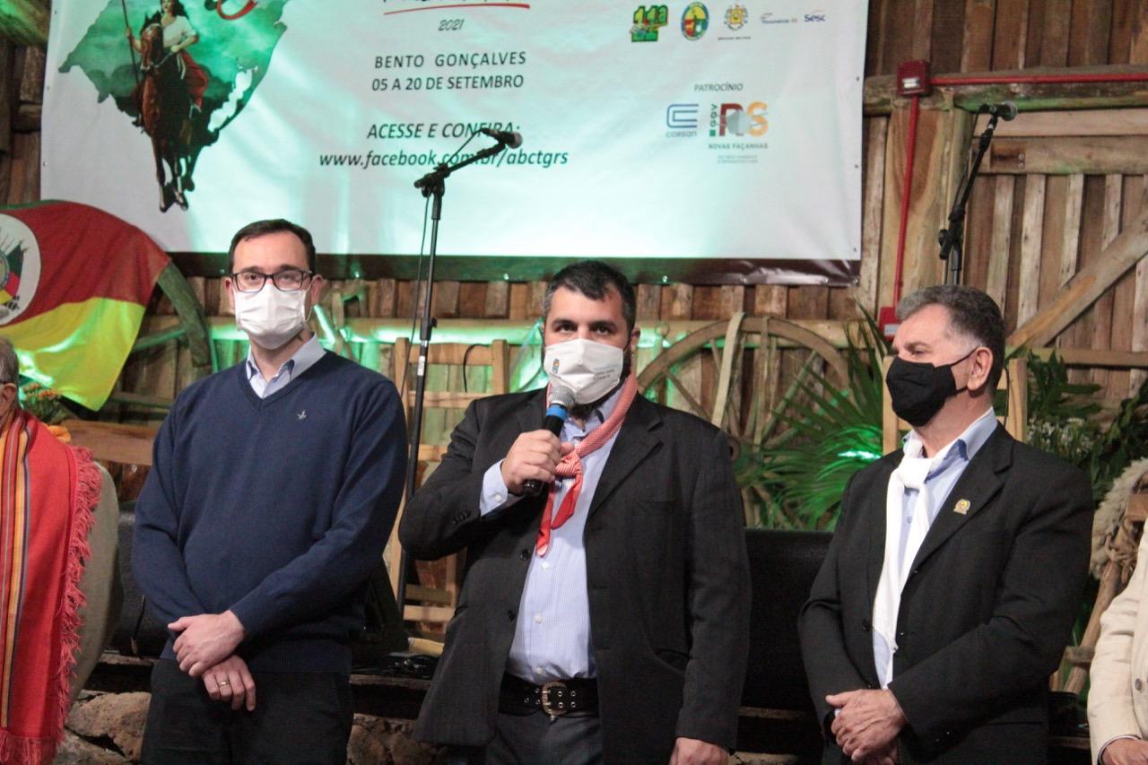 Festejos Farroupilhas são abertos oficialmente em Bento Gonçalves