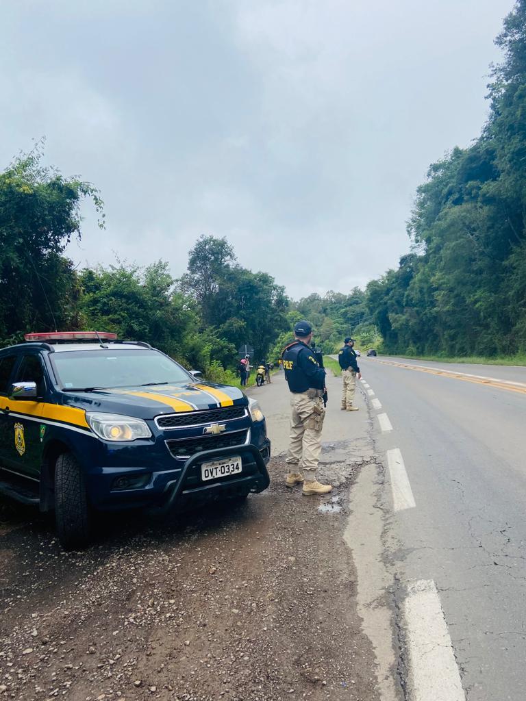 PRF prende foragido na BR-470, em Bento Gonçalves